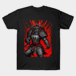 Demon Samurai warrior T-Shirt